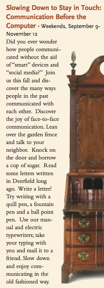 Advertisement for a Communcation Workshop